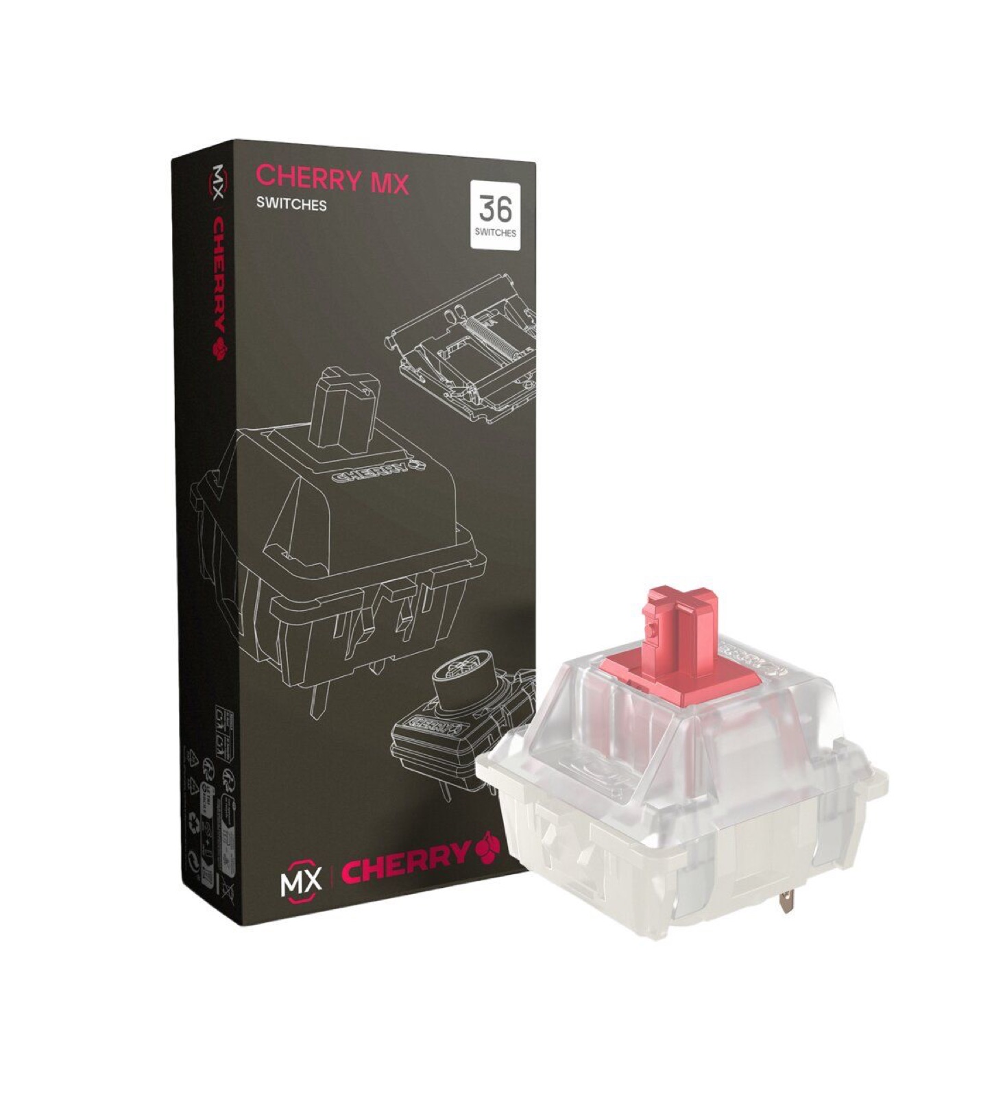 Cherry Cherry MX2A Silent Red