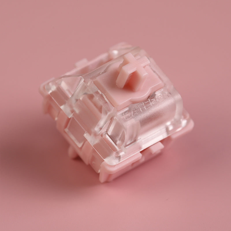 Gateron Gateron x Cuxiukeys Magnetic Pink Jade