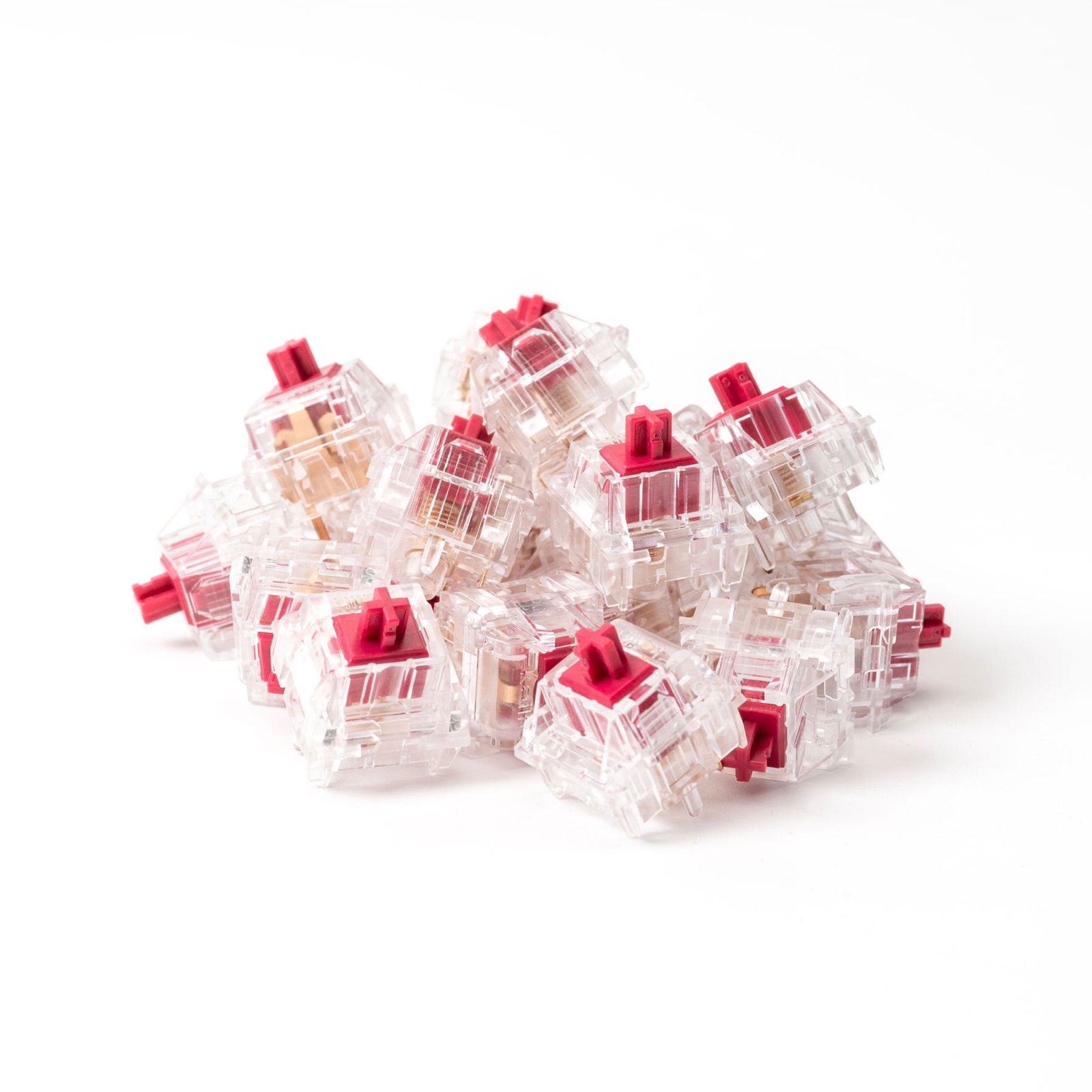 Kailh Kailh Crystal Burgundy Pro